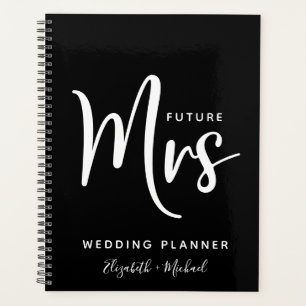Futur Mme Wedding planner noir personnalisé