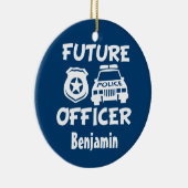 Futur ornement fait sur commande de Noël de bébé (Droite)