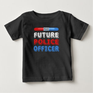 Futur policier T-shirt bébé