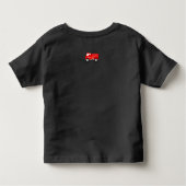Futur pompier Chargement des enfants T-shirt noir (Dos)