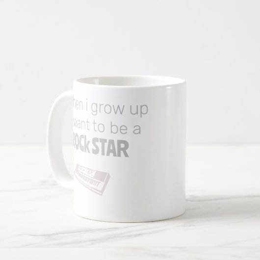 Futur Rock Star Coffee Mug (Devant gauche)