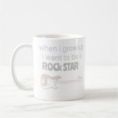 Futur Rock Star Coffee Mug (Gauche)