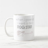 Futur Rock Star Coffee Mug (Gauche)