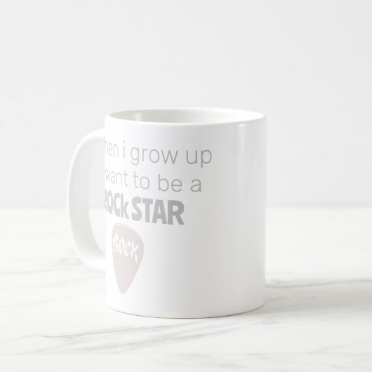 Futur Rock Star Coffee Mug (Devant gauche)