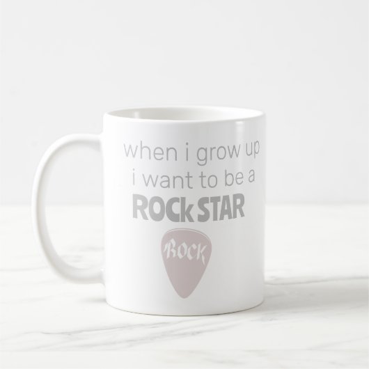 Futur Rock Star Coffee Mug (Gauche)