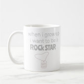 Futur Rock Star Coffee Mug (Gauche)