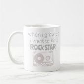 Futur Rock Star Coffee Mug (Gauche)