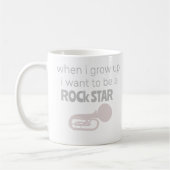 Futur Rock Star Coffee Mug (Gauche)