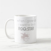 Futur Rock Star Coffee Mug (Gauche)