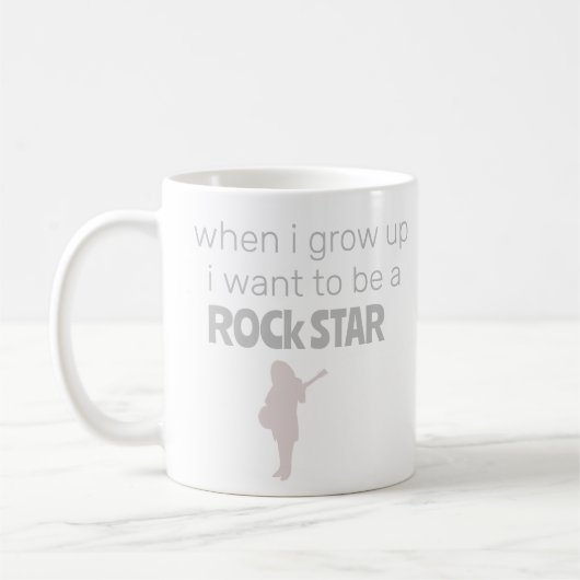 Futur Rock Star Coffee Mug (Gauche)