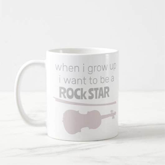 Futur Rock Star Coffee Mug (Gauche)