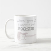 Futur Rock Star Coffee Mug (Gauche)