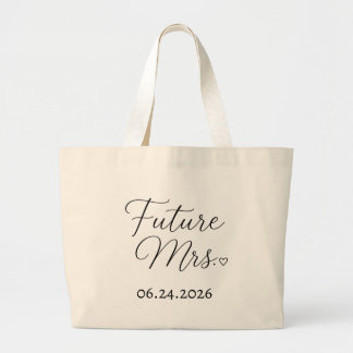 Futur Sac Mariée Date de Mariage Personnalisé