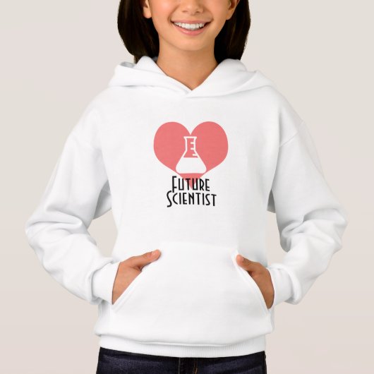 Futur scientifique Sweat - shirt à capuche (Devant)