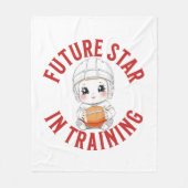 Futur Star Baby Football Fleece couverture (Devant)