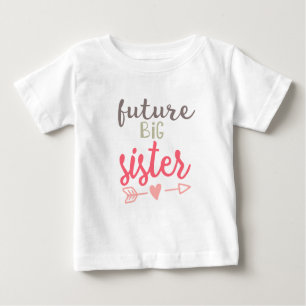 Futur T-shirt de filles de grande soeur