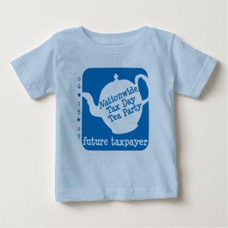 Futur T-shirt d'enfant en bas âge de contribuable