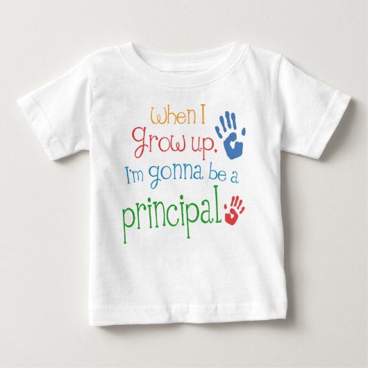 (Futur) T-shirt infantile principal de bébé (Devant)