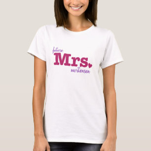 Futur T-shirt personnalisable Mme