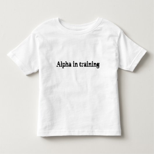 Future Alpha Toddler Shirt (Voorkant)