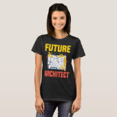 Future Architect Funny Architecture Architect T-shirt (Voorkant volledig)
