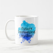 Future Auteur de Bestseller Watercolor Mug (Gauche)