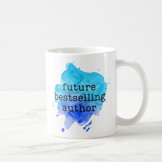 Future Auteur de Bestseller Watercolor Mug (Droite)