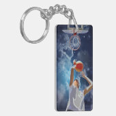 Future Basketball All-Star Drawstring Bag Sleutelhanger (Voorkant Links)