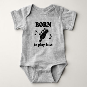 Future Bass Player Guitar Music Romper