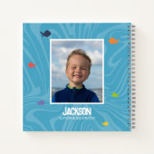 Future Biologiste marine Photo Carnet Spiral (Dos)