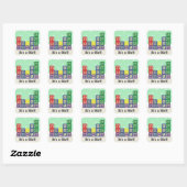 Future Biologist's Blocks Aankondiging Sticker (Vel)