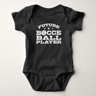 Future Bocce Ball Player Baby Bodysuit