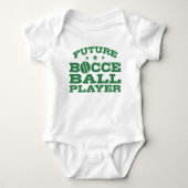 Future Bocce Ball Player Romper (Voorkant)