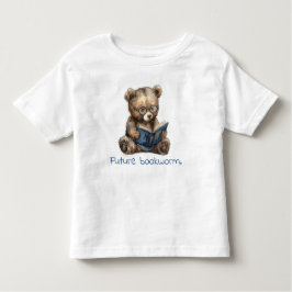 Future Bookworm Beer Reading Baby Kinder Shirts