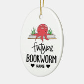 Future Bookworm Keramisch Ornament (Links)