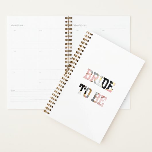 Future Bride Marbre Rose (Devant avec enveloppe)