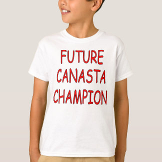 "Future Canasta Champion" Kinder Shirt