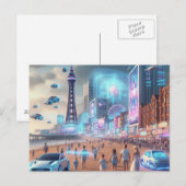 Future carte postale de Blackpool (Devant / Derrière)