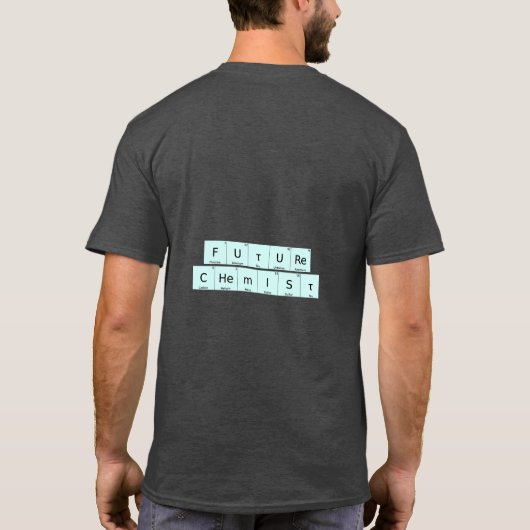 FUTURE CHEMIST - GESPELD MET ELEMENT T-SHIRT (Achterkant)