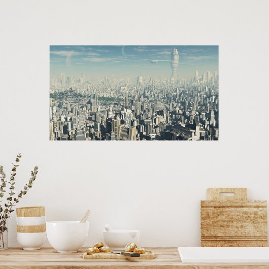 Future City - Poster (Cuisine)