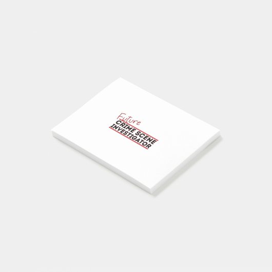 Future Crime Scene Investigator Post-it® Notes (Schuin)