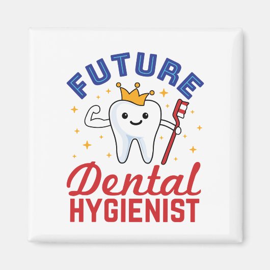 Future Dental Hygienist RDH Magneet (Voorkant)