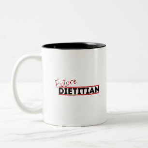 Future Dietitian Tweekleurige Koffiemok