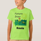 Future Diver Design - T-shirt de base pour enfants (Devant)