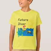 Future Diver Design - T-shirt de base pour enfants (Devant)