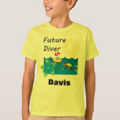 Future Diver Design - T-shirt de base pour enfants (Devant)