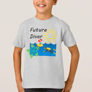 Future Diver Designer - Kinderen Basic T-Shirt