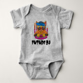 Future DJ Disk Jockey Deejay Romper (Voorkant)