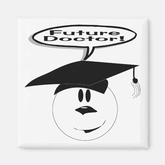 Future Doctor Afstuderen Magneet (Voorkant)