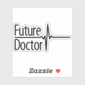 Future Doctor - EKG Sticker (Vel)